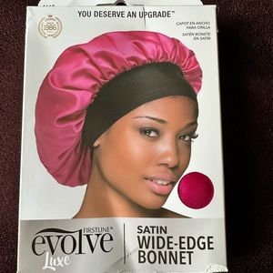 Evolve Pink Satin Bonnet